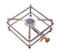 FORNELLONE GAS GPL 4 PIEDI CROMATO 22x22