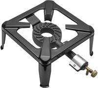 FORNELLONE GAS PAPILLON(MAURER) ACCIAIO 30X30X14HCM 4PIEDI