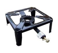 PROJECT03 Powerfire 4 Fornello Fornellone a gas butano bruciatore in ghisa