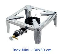 Fornellone OMAC Mini Drago Inox 30x30 cm per Cottura Esterni o Pentoloni