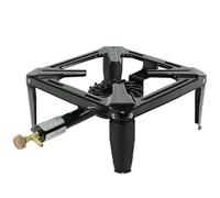 Fornellone piccolo a gas cm 30x30 fornello griglia piastra cucina bruciatore in giardino campeggio casa