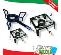 FORNELLO GAS CM 30X30 DA CAMPEGGIO PORTATILE ROULOTTE BARCA PIC NIC (28291)