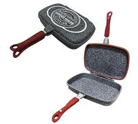 Indici15 Fornetto PFOA-FREE Bistecchiera Antiaderente 32 GRANITO Griglia vapore