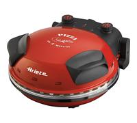Ariete 909 Forno Pizza - Pizza in 4 minuti - Piastra in pietra refrattaria con trattamento antiaderente - Temperatura max 400° - 1200 Watt - Timer 30’