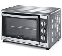 Ariete 945 Forno Elettrico ventilato con girarrosto 56 Litri - Bon Cuisine 560 - Temperatura max 230° - Luce interna - 2200 Watt - Argento