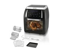 Fornetto elettrico KOENIC KAF 121821, 12l, 1800W, display LED, cestello girevole e estraibile, con teglia girarrosto