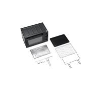 Mini forno da 46 l, calore circolante, 1800 W, nero