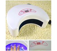 FORNETTO LAMPADA UV RICOSTRUZIONE UNGHIE SMALTO NAIL ART CON DISPLAY TIMER 35B