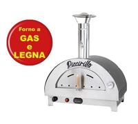 FORNO A GAS/LEGNA BELLA NAPOLI PICCIRILLO IN ACCIAIO INOX PER PANE E PIZZA