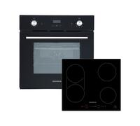 Forni Fornello Piano di Cottura Set Induzione Incasso Timer Bridgezone Slider [EEK: A]