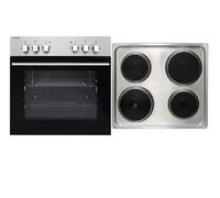 Forni Herdset Montaggio Set Cottura Acciaio Inox 3 Livelli 55 L respekta