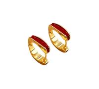 Forniture Accessori Colla Kit Trapano Gioielli Sterling Silver Earrings Small Thick Huggie Hoop Small Geometric Hoop Earrings Chunky Hoop For Women Astuccio Produttore Trapano Penna Pinza Gioielli