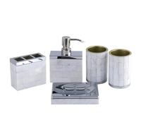 Forniture alberghiere Set for lavaggio e gargarismo Hardware Resina Bagno da cinque pezzi