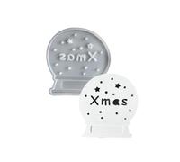 Forniture artigianali Stampo rotondo in silicone Creativo rotondo Lampada Stampo Artigianato Silicone Adatto per Gesso Casting Luce LED Embedding