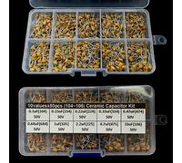 Forniture Condensatore Ceramica Set 0.1uF~10uF 10 Valori 104-106 Accessori