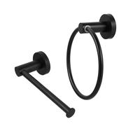 Forniture per asta sospesa per portasciugamani di carta da 2 pezzi