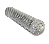 Forniture per barbecue, barbecue in acciaio inox perforato tubo fumatore filtro gadget caldo freddo rotondo BBQ tubo tubo fumato tubo tondo