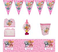 Forniture per feste a tema Paw Patrol, decorazione e layout della scena, regali perfetti per feste e vacanze, decorazione per feste di compleanno in stile carnevale (stile casuale, colore casuale) Big