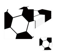 Forniture per Feste di Calcio, Tovaglioli da Partita 33x33 cm, 60 Pezzi, Decorazione Tema Calcio, Ideale per Compleanni e Feste a Tema Sportivo