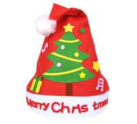 Forniture per la creazione di cappelli di Natale, cappelli di Natale in stile cartone animato, per bambini, set di giocattoli per ragazze, bambini, pasqua prescolare
