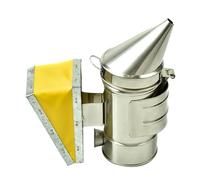 Forniture per l'apicoltura Mini Kit Trasmettitore Per Fumatore Di Api Manuale In Acciaio Inossidabile Da 3 Pezzi Attrezzatura Per Apicoltura Spray Per Fumo Per Alveare Attrezzatura per l'apicoltura