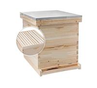 Forniture per l'apicoltura Un Arnia Standard A 10 Telaini, A Doppio Strato Con Coperchio Superiore In Metallo, Adatta All'apicoltura Attrezzatura per l'apicoltura