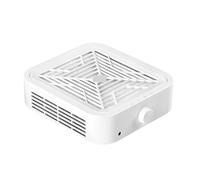 forniture per onicotecnica Aspirapolvere for unghie a basso rumore, potente aspirazione, senza spazzole, for manicure, con filtro rimovibile, 120 W per strumenti per manicure