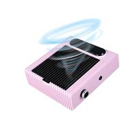 forniture per onicotecnica Aspirapolvere for unghie potente con filtro, aspiratore for unghie for salone di manicure e uso domestico per strumenti per manicure(Pink)