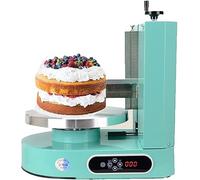 Forniture per torte professionali Macchina automatica per glassa per torte, spalmatrice per torte rotonda per crema al burro - Automatica, 4-12 pollici, 220 V - per decorazioni di torte e curve lisc