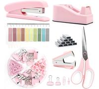 Forniture per Ufficio Rosa E Accessori Da Scrivania, Pinza E Nastro Dispenser Se