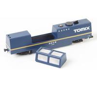 Forniture TOMIX N Gauge 6425 Multi-rail Cleaning Car Blue Railroad Model