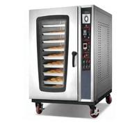 Forno a convezione elettrico con ripiano girevole di grande capacità per cucinare uniforme e migliore doratura, perfetto per l'uso di torte e panetteria