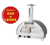 FORNO A GAS/LEGNA BELLA NAPOLI PICCIRILLO IN ACCIAIO INOX PER PANE E PIZZA