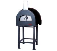 Forno a Legna da Esterno Cottura Diretta in Refrattario Zio Ciro Subito Cotto 80 Nero