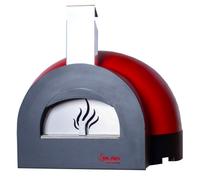 Forno a Legna da Esterno Cottura Diretta in Refrattario Zio Ciro Subito Cotto 80 Rosso