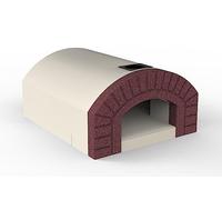 Forno a legna da incasso con camera ø 14 cm capacità cottura 3 pizze LINEA VZ modello California