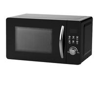 Forno a microonde 1150 watt nero digitale 20lt Grill con 3 Livelli di Cottura Combinata Design Elegante e Moderno