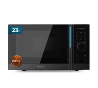Forno a microonde Cecotec ProClean 6120 - 800W - Capacità 23L - Comandi touch digitali - Grill 1000W - 5 livelli di potenza - Funzione scongelamento - Timer 60min - Nero