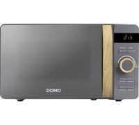 Forno a microonde - DOMO - DO3420 - Grigio con finitura in legno - L45,1 x P34,7 x H25,8 cm - 20 L - 5 livelli di potenza - 700W