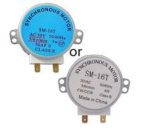 Forno a microonde per parti di forno a microonde Motore a vassoio motore sincrono SM-16T AC 30V 3W 50/60Hz accoppiatore motore rotante