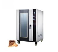 Forno a vapore combinato commerciale Forno a vapore Multiplo Forno a convezione elettrico/gas per pane Pizza Carne Pasticceria Acciaio inossidabile 304 Industrial Bakery Equipment per ristoranti