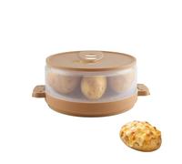 Forno a vapore con valvola a vapore, fornello per patate senza BPA, per preparare patate al forno nel microonde, cottura uniforme e lavabile in lavastoviglie