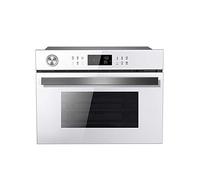 Forno a ventola singola in acciaio inossidabile A Classificazione energetica Solo Forno a microonde in Silver Tact Forno elettrico singolo integrato - Acciaio inossidabile Ideale per arrostire, cuocere al forno