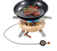 Forno a zaino - 16000 W pieghevole da escursionismo | Pocket Backpacking Cooking bruciatore pieghevole a 5 fuochi, attrezzatura da campeggio per escursioni all'aperto, viaggi, , caccia, trekking