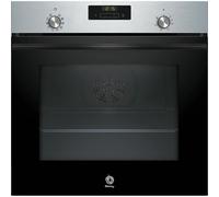 Balay - Forno multifunzione, 60 cm, controllo comfort, Aqualisis, binari 1 livello, vetro nero, 3HB4131X3