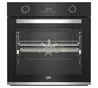 Beko b300 Forno Multifunzione BBIMA13302BMPE Pirolitico con AirFry, , 9 Funzioni, A+, Cristallo Nero e Inox