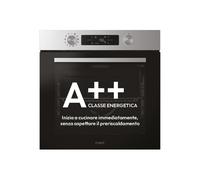 Candy Moderna CA6 N3B1HTX 78 L Nero, Acciaio inox
