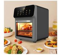 Forno Combinato con tostapane e friggitrice ad Aria Grande da 10 l, friggitrice ad Aria Smart Visual da 1350 W-1900 W, Forno a convezione Multifunzionale, friggitrice Senza Olio