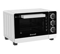 Forno Compact BRANDT FC265MWST, 26L, Multifunzione, Termostato 250°C, Bianco /