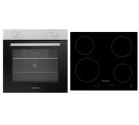 Forno Cucina Piano Cottura Set Induzione 59 Cm Incasso Timer Respekta [EEK: A]